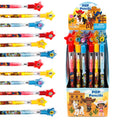 Tinymills 24 Pcs Western Black Cowboys Cowgirls Multi Point Pencils Stackable Stacking Push Pencils Assortment With Eraser For W