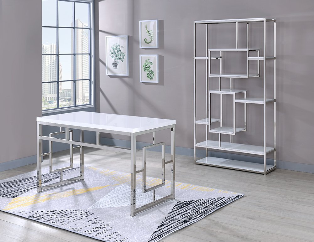 Steve Silver Company Alize Desk, White