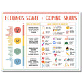 Uoyien Feelings Chart For Kids Mental Health Posters Help Students Understand Emotions Poster Calm Corner Special Education Clas