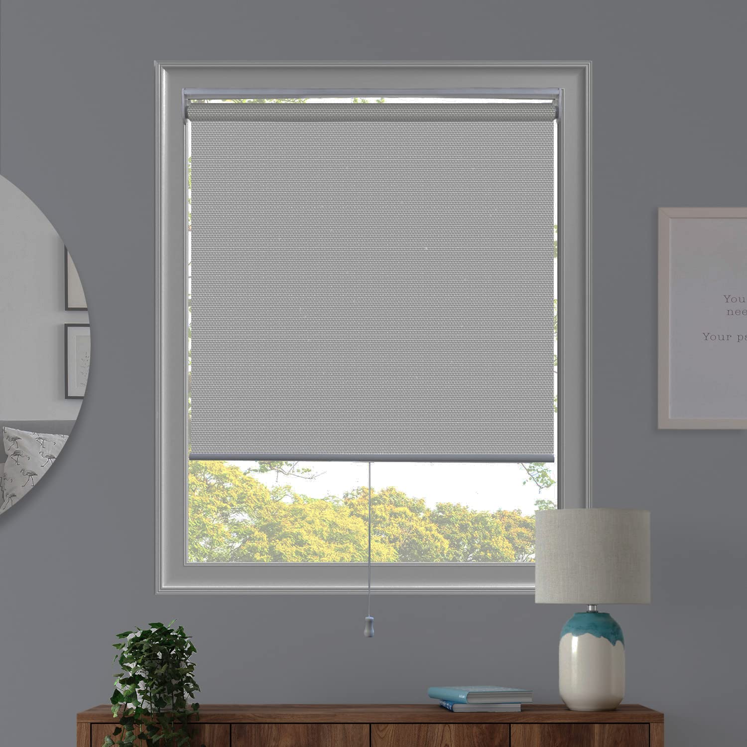 CHICOLOGY Roller Shades , Cordless Blinds , Window Shades for Home , Roller Window Shades , Window Treatments , Door Blinds , Li