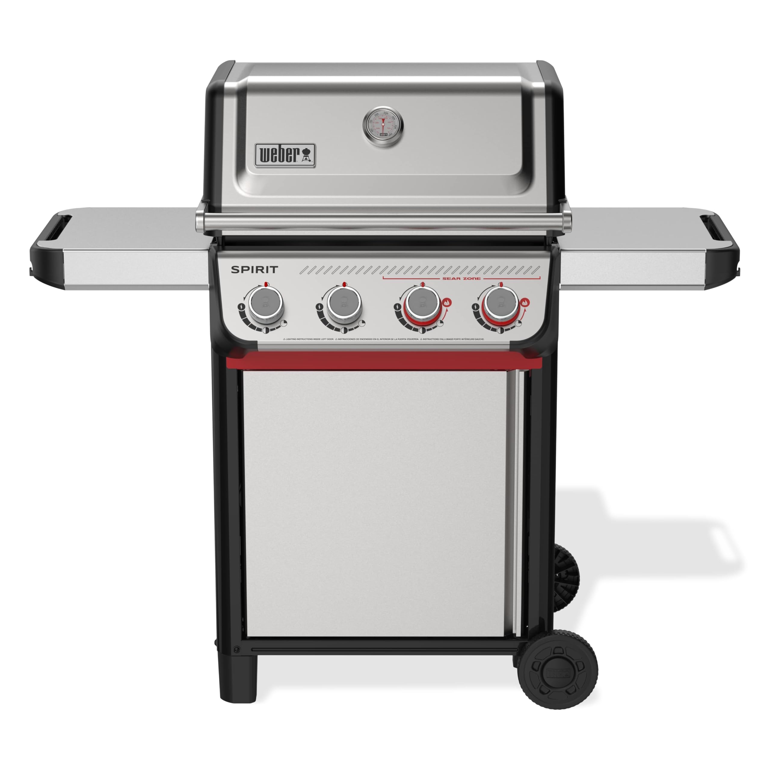 Weber Spirit 4-Burner Grill S-425 Liquid Propane Stainless Steel