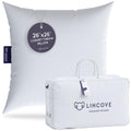 Lincove Euro Throw Pillow Insert Square 26'X26' Pillow - Made In Canada, 100% Cotton Shell, Down Alternative Filling, Vegan-Fr
