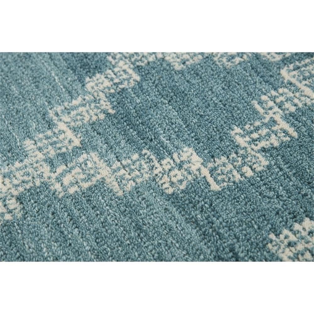 Rizzy Home Alora Decor Ascension 8' X11' Ombre/Lattice Teal/Gray/Rust/Blue Area Rug
