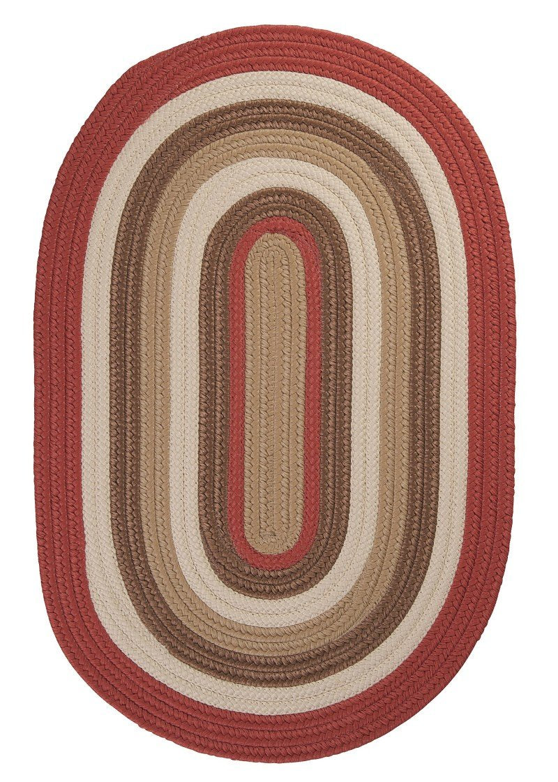 Colonial Mills Brooklyn Bn79 Red Rug 2X10