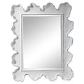 Uttermost Sea Coral Matte White 27 1/4 x 34 1/4 Vanity Wall Mirror