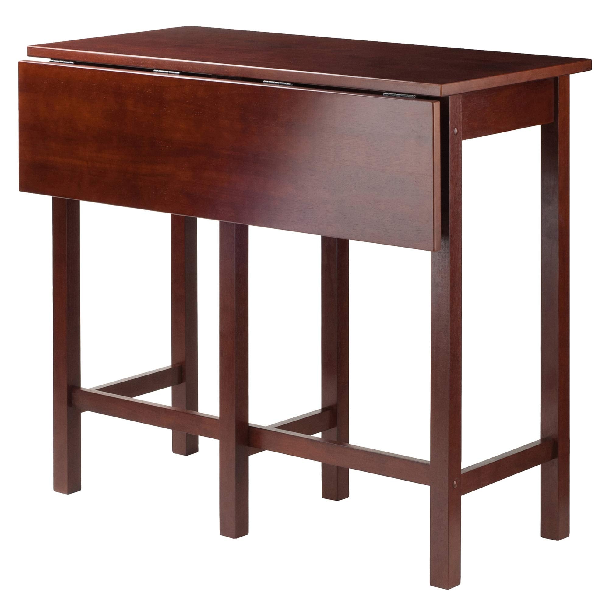 Winsome Lynnwood Dining, 39.37&quot; W X 30&quot; D X 35.43&quot; H, Antique Walnut