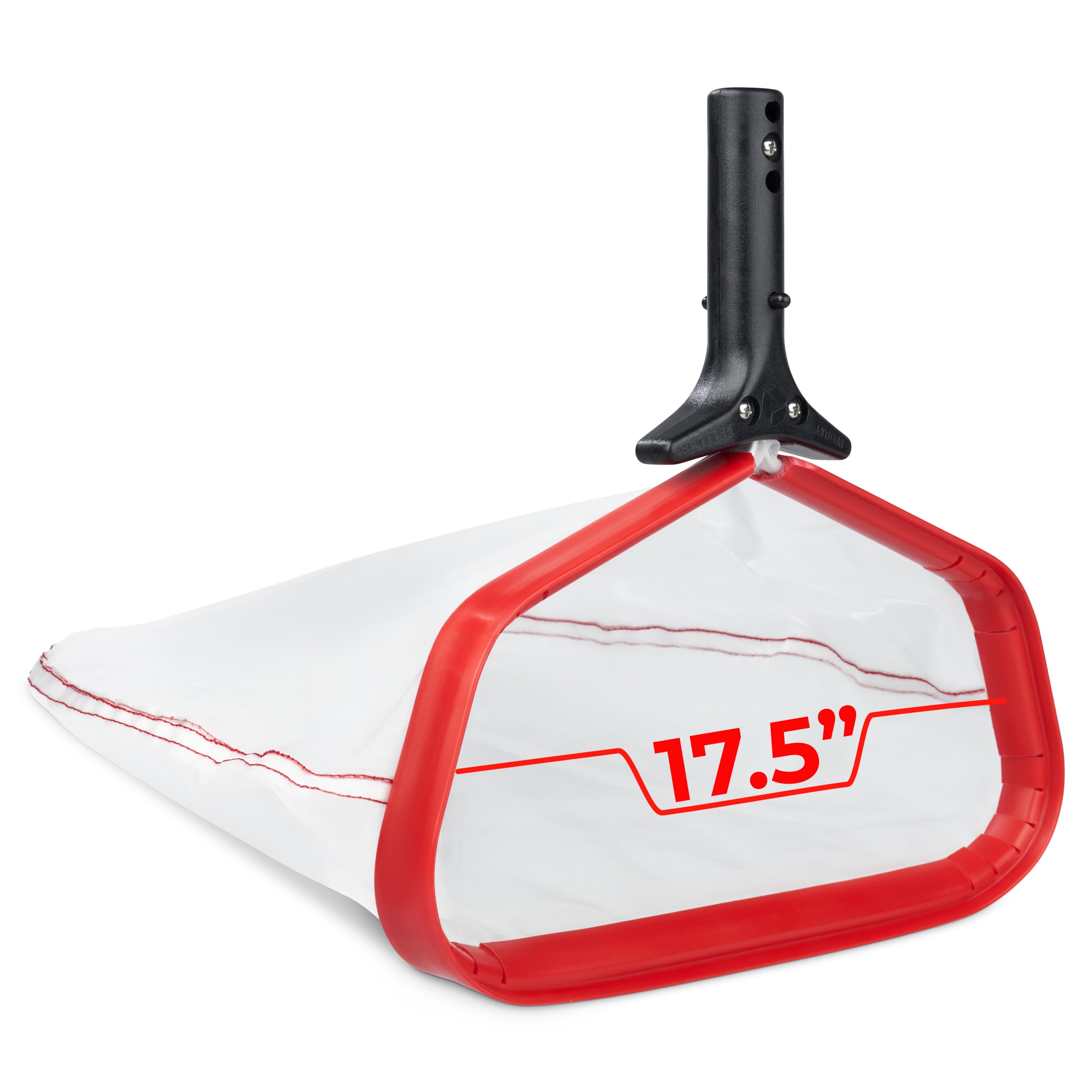 Pool Skimmer Net, Fine Mesh For Silt, Unlimited Free Replacement By Protuff - 3X Faster Heavy Duty Pool Net - 24 Micron Nylon Po