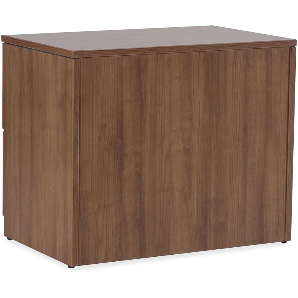 Lorell Essentials Series Walnut Laminate Lateral File