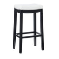 Claridge White Pu Barstool