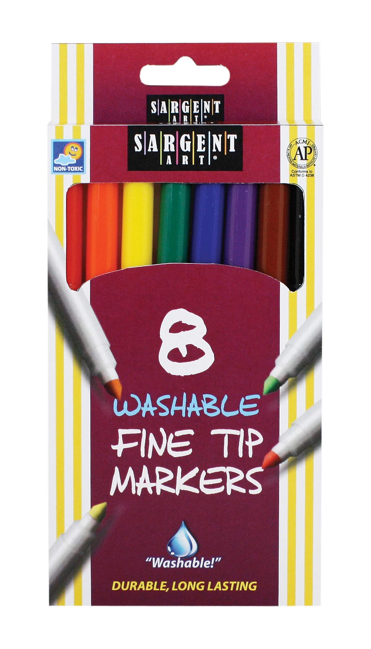 Sargent Art Washable Felt Super Tip