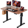 Ergear Height Adjustable Electric Standing Desk, 40 X 24 Inches Sit Stand Up Desk, Memory Computer Home Office Desk (Espresso)