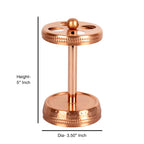 Nu Steel Copper Hudson Toothbrush Holders Storage, Bath Collection, Bathroom Vanity Countertops, Hammered Finish