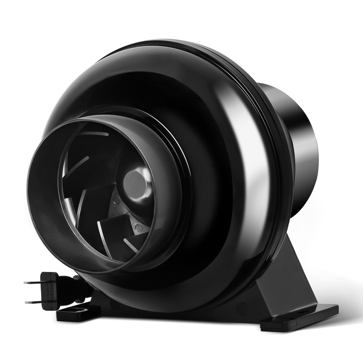Ipower 4 Inch 195 Cfm Inline Duct Exhaust Air Vent Booster Ventiliation Blower For Grow Tent, Attic, Hvac, Basements Or Kitchens