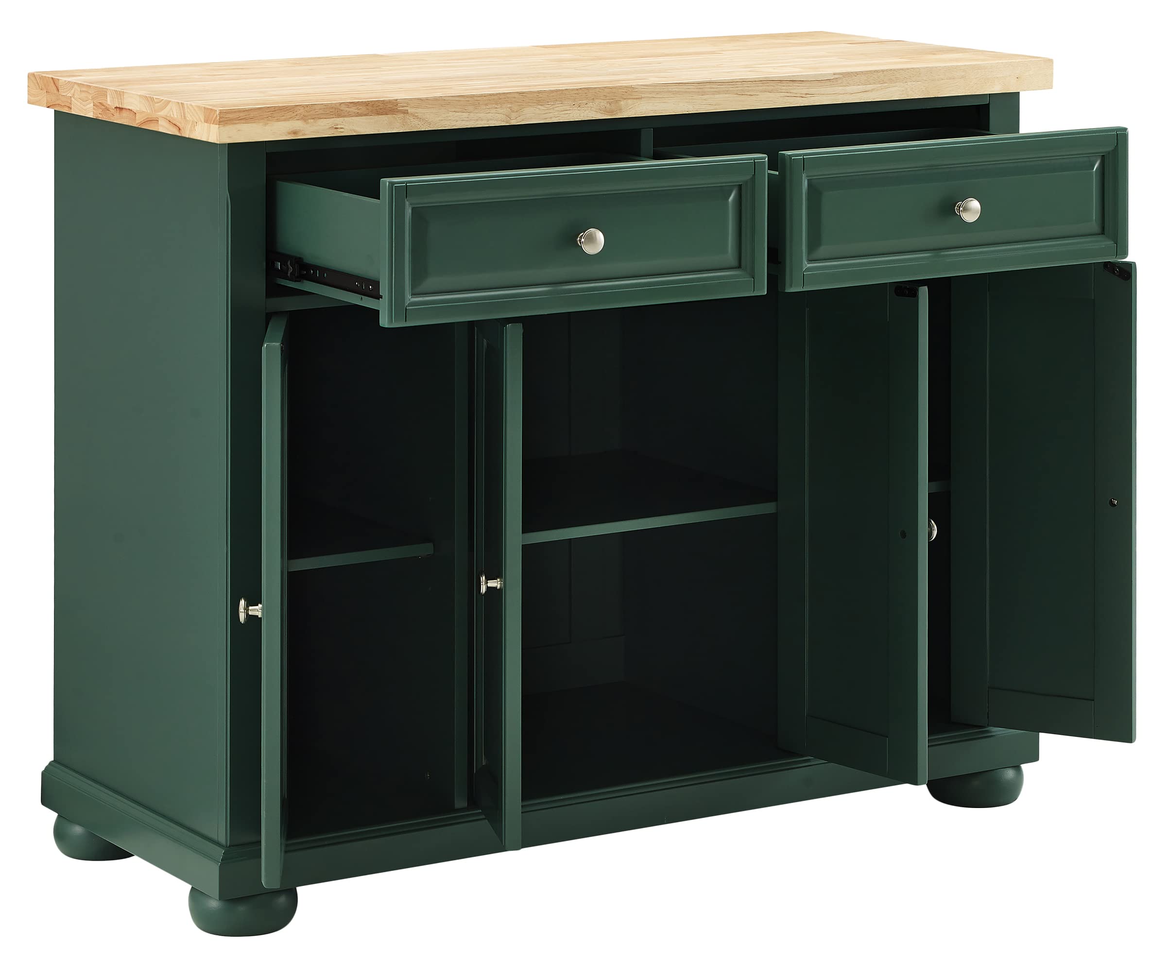 Crosley Furniture Madison Rolling Kitchen Island Cart