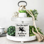 Sarcastic Kitchen Wooden Box Sign Desk Decor Rustic Funny Thou May Ingest A Satchel Of Richards Wood Block Plaque Box Sign For H
