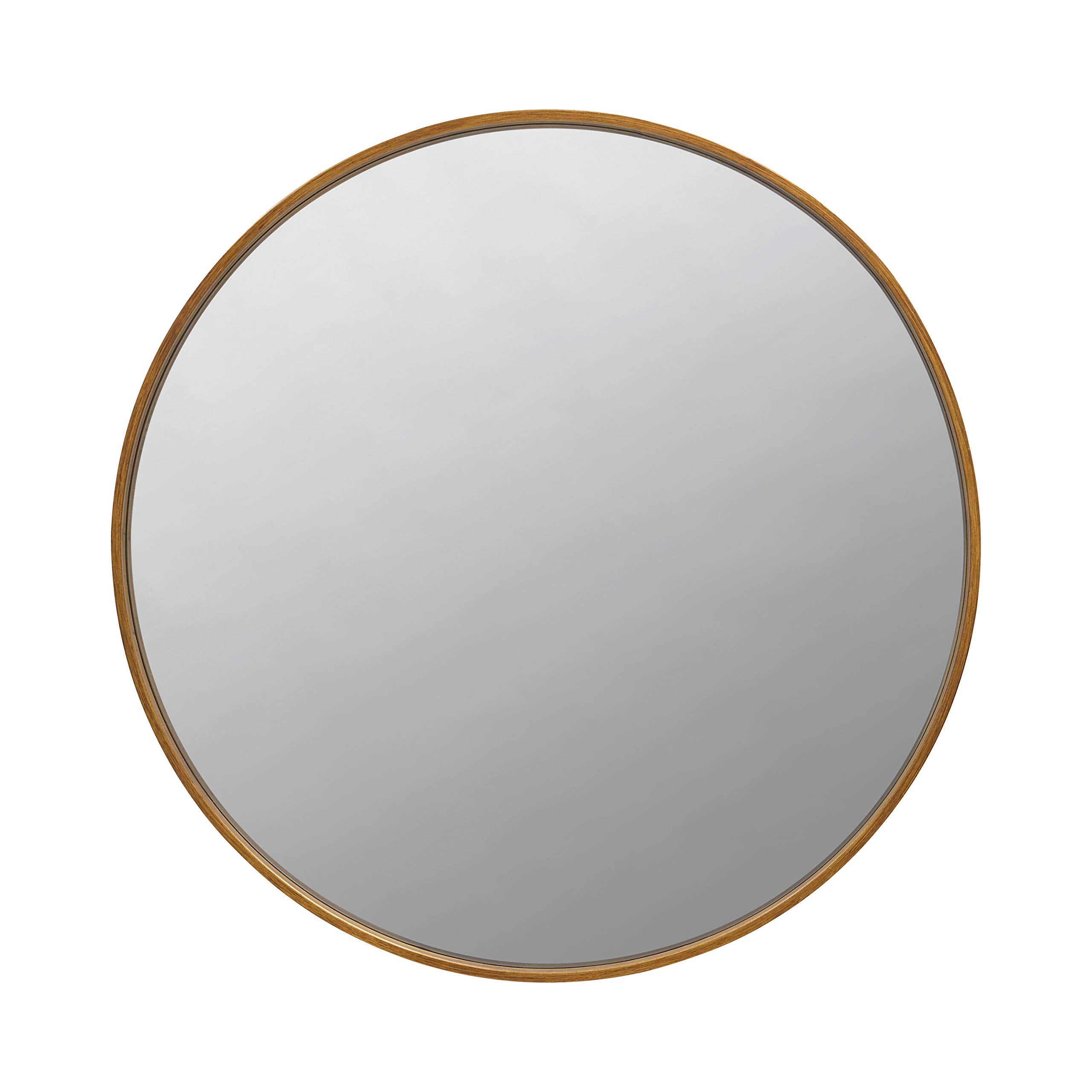 Coaster Home Furnishings Round Mirror Brass