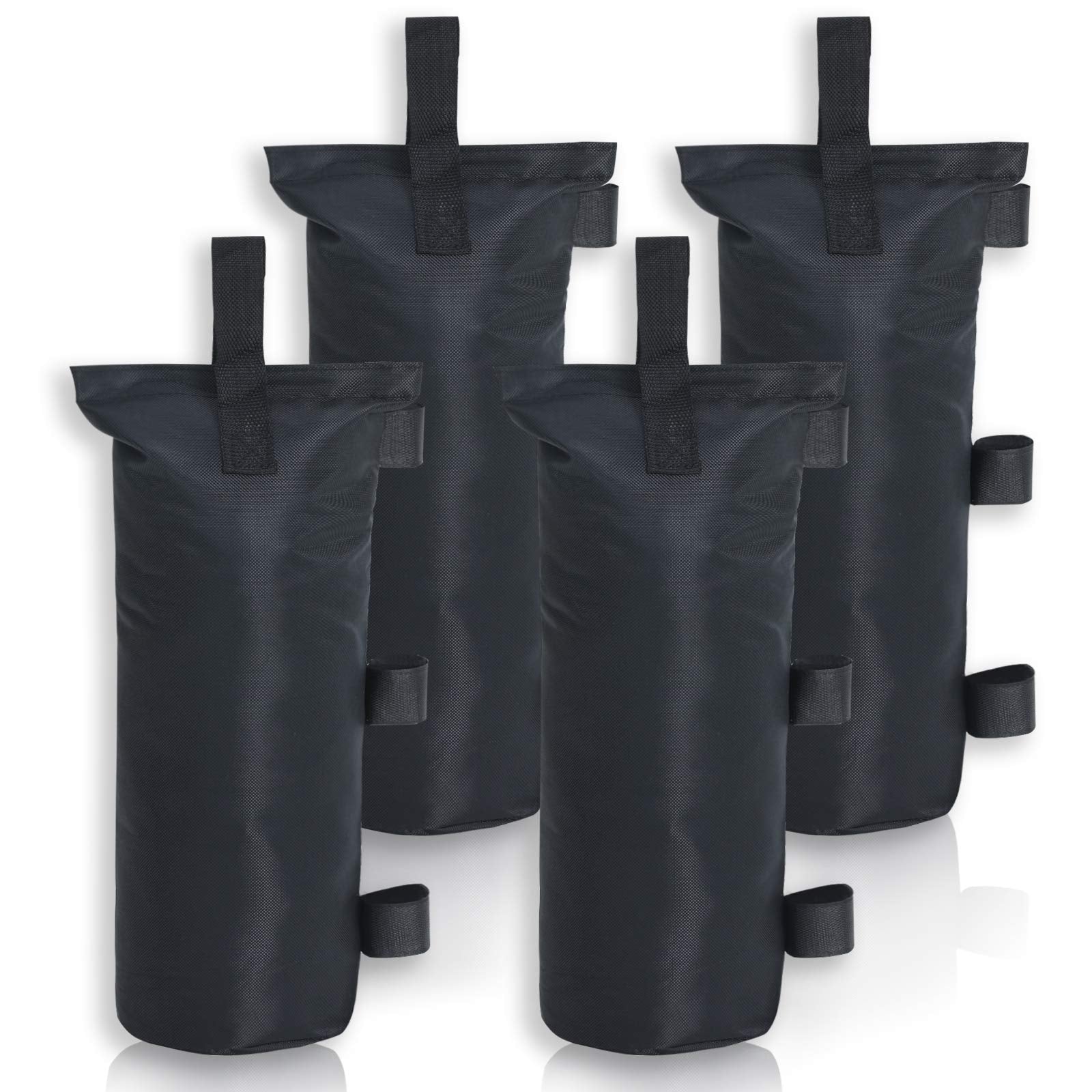 Mastercanopy 120Lbs Canopy Weight Sandbags (9''X21'',Black)