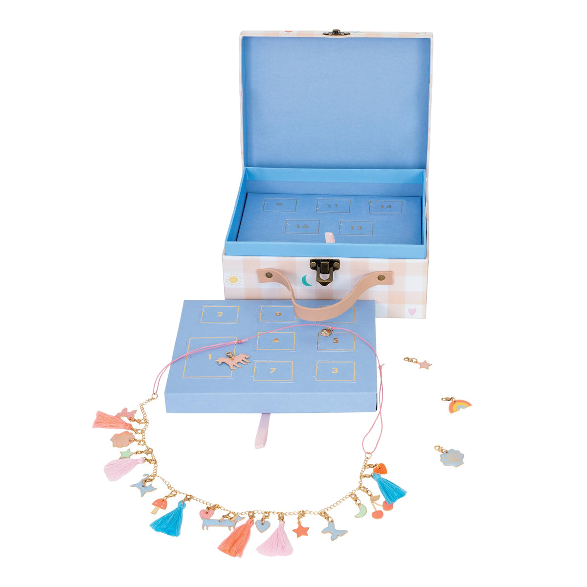 Meri Meri Enamel Charm Necklace Advent Calendar (Pack of 1)