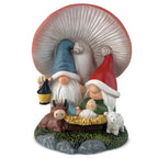 Hodao Christmas Decoration Indoor Home Decor-3.2'L 3.2'W 4.3'H Gnome Nativity Sets-Nativity Scene Xmas Holiday Decor for Tabl