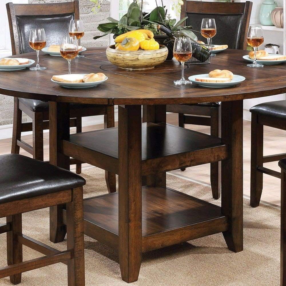 Furniture of America Meagan II Round Counter Height Dining Tables