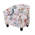 NILUOH Club Chair Slipcover Jacquard Tub Chair Cover Stretch Armchair Covers Sofa Cover Furniture Protector for Living Room (A52