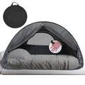 Leedor Pop Up Bed Tent With Mesh & Shade Cloth Window,Bed Canopy Shelter Cabin Indoor Privacy Space Sleeping Tents,Blackout Ligh