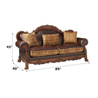 Acme Dresden Sofa in Brown