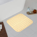 Kuber Industries Bath Mat | PVC Bathroom Mat | Shower Bath Mat | Square Bath Tub Mat | Foot Massager Mat | AntiSkid Floor Mat |