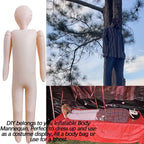 60' Full Size Inflatable Body Mannequin Diy Halloween Decorations Cosplay Props Inflatable Dummy Perfect To Dress Up &Costume D