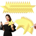 40 Pcs 11 Inch Large Gold Star Cutouts Gold Stars Decoration Double Printed Paper Stars Decoration Supplies for Classroom Wall P