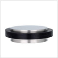 Evi | Adhesive Doorstop | W:1.37' - H:0.53' | Modern Design With Low Height | Natural Silicone Protection | Stainless Steel Bo