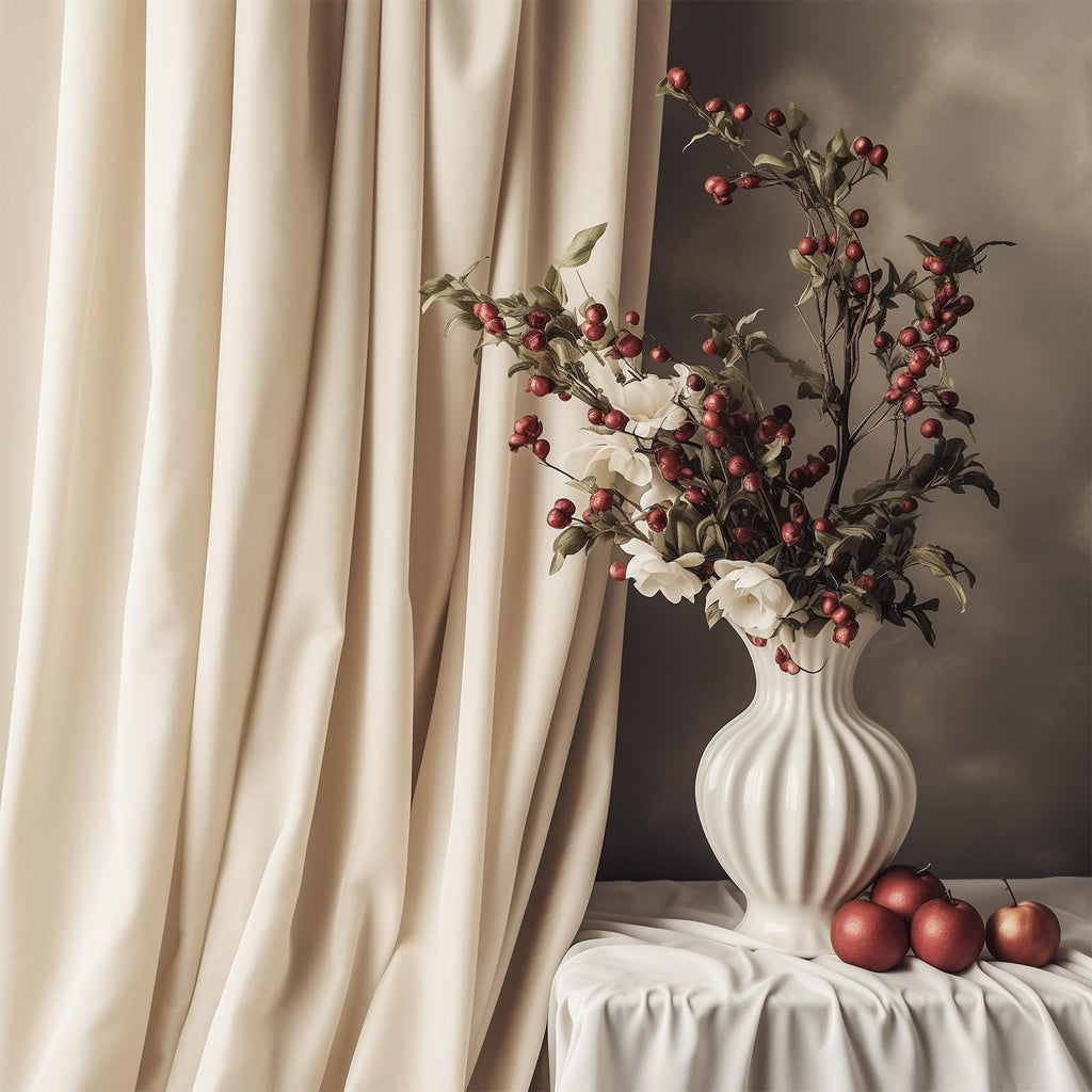 Lazzzy Beige Velvet Curtains Thermal Insulated Curtains 72 Inch Long Room Darkening Window Drapes For Bedroom Living Room Super Soft Luxury Velvet Curtains Window Treatment 2 Panels, Rod Pocket Beige