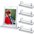 4 Pack Magnetic Card Holder Base Trading Card Stand Protector Card Sleeves Protector Case Base For Trade Card Holder Case Standa