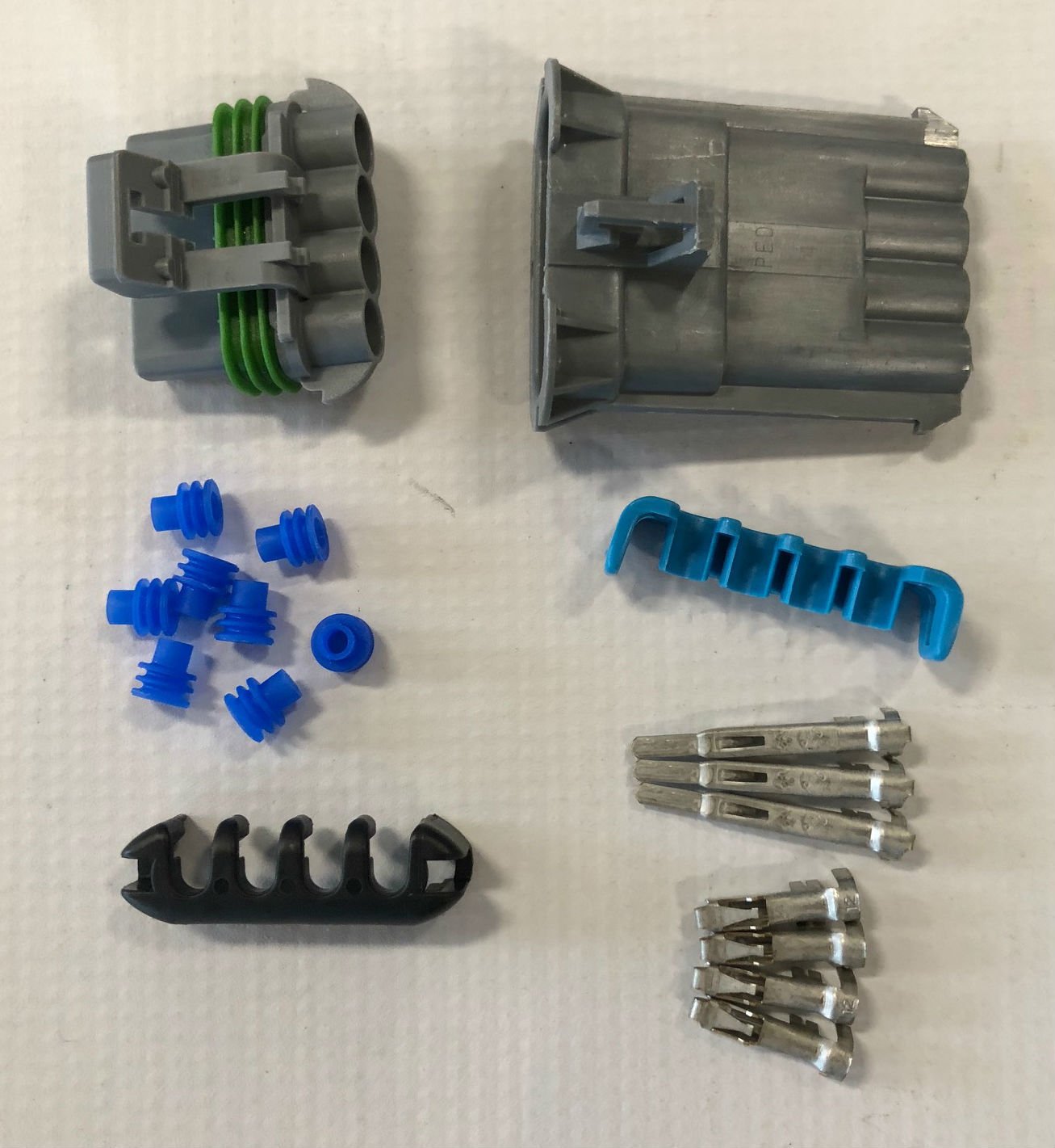 Buyers Wire Harness Truck Side Spinner/Auger Connection Repair Kit For Saltdogg Spreaders 3017233