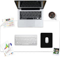 Awnour Clear Desk Mat, 34X17 Inches, Clear Table Protector, Desk Protector Mat Clear, Desk Mats On Top Of Desks, Clear Desk Prot