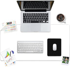 Awnour Clear Desk Mat, 34X17 Inches, Clear Table Protector, Desk Protector Mat Clear, Desk Mats On Top Of Desks, Clear Desk Prot
