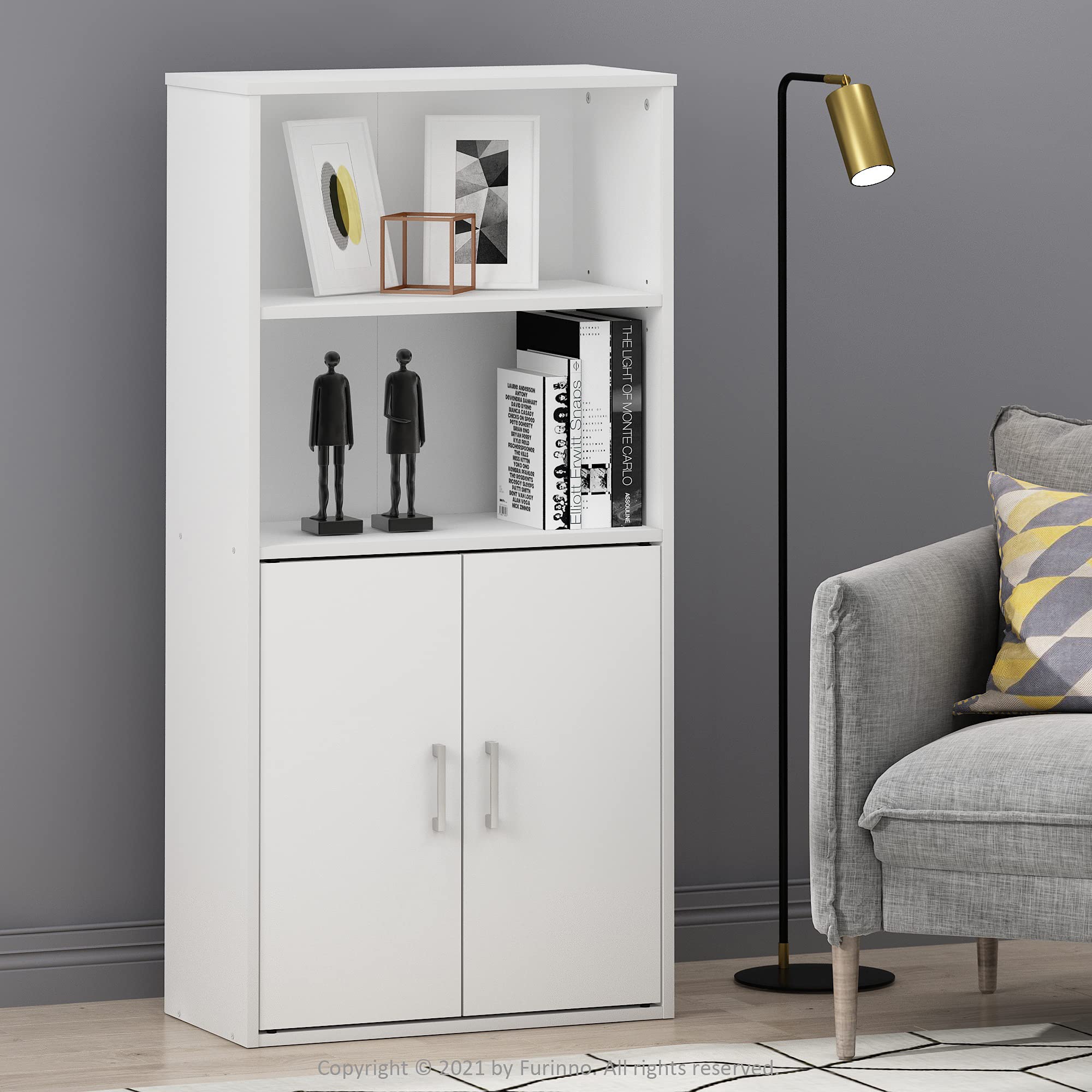 Furinno Pasir 4-Tier Storage Bookcase