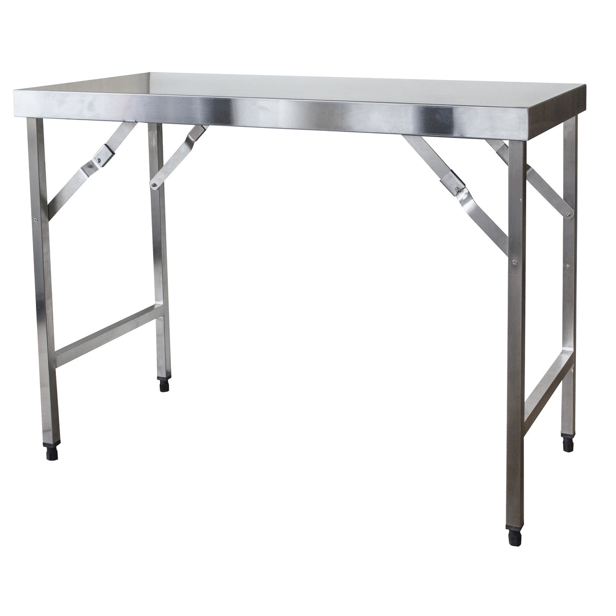 SSTABLEFD Stainless Steel Portable Folding Work Table