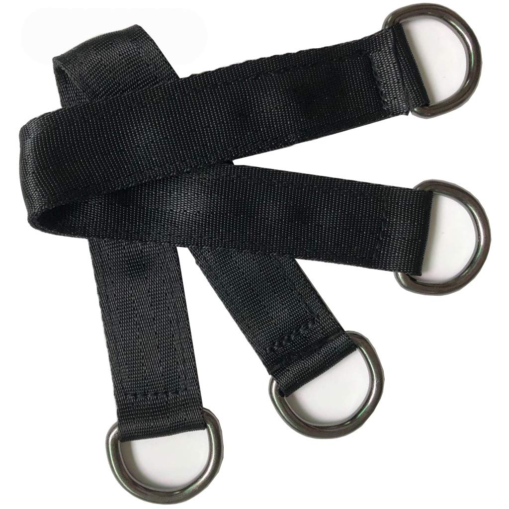 Aivoof Tree Swing Straps, 2 Pcs 25Cm / 9.8Inches Tree Swing Hanging Kit Heavy Duty Hanging Straps Holds 440 Lbs Perfect For Tree