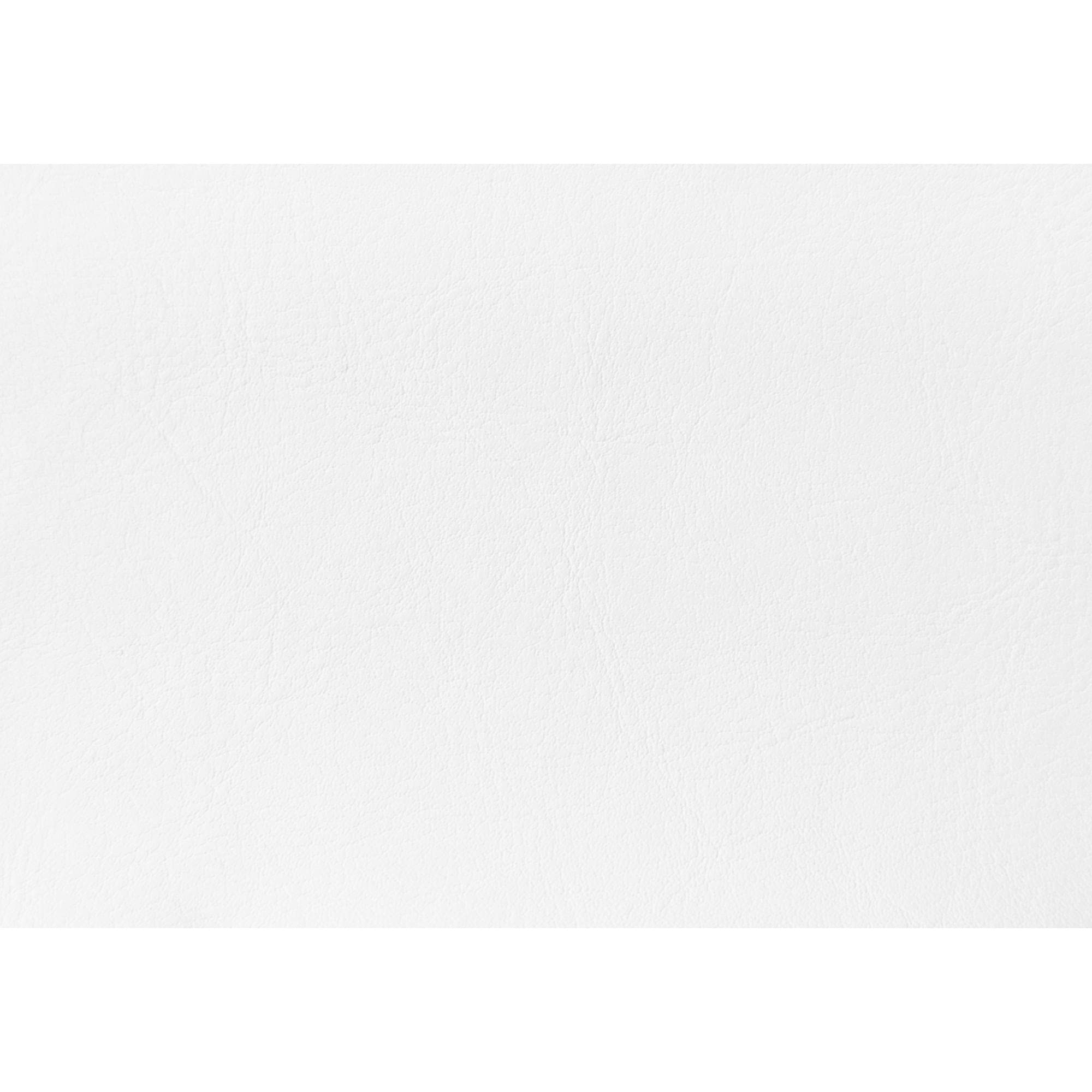 Monarch Specialties 6002F, Full, Bedroom, Upholstered, Pu, Transitional Bed Size/White Leather-Look Headboard