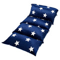 Butterfly Craze Floor Pillow Case, Mattress Bed Lounger Cover, Star Navy, King Size - Cozy Seating Solution For Kids & Adults, R