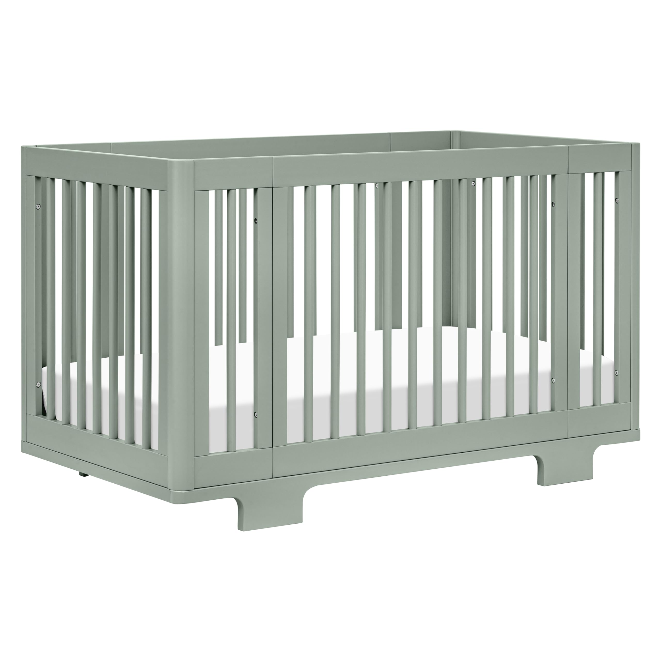 Babyletto Yuzu 8-in-1 Convertible All-Stages Crib - Conversion Kits for Bassinet, Midi Baby & Full-Size Crib to Toddler Bed, Day