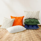 Decoruhome Spring Throw Pillow Covers 16X16 Inch Set Of 2, Soft Plush Faux Fur Wool Forest Elf Couch Pillow Covers, Decorative Pillow Cases For Bed Sofa Living Room Home Decor