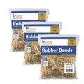 Upgrade Office Supply Upg22733 Rubber Bands, Size #33 (3-1/2 X 1/8') Natural Crepe, Made In Usa (12 Oz Bag)