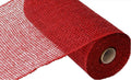 Craig Bachman 10 Poly Burlap Mesh: Cranberry Red (10 Yards) - Craft Floral Arrangement Wreath Crafting Mesh Ribbon