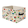 FRZSDVHNM Inspirational Reading Book Storage Basket Bin for Clothes Books