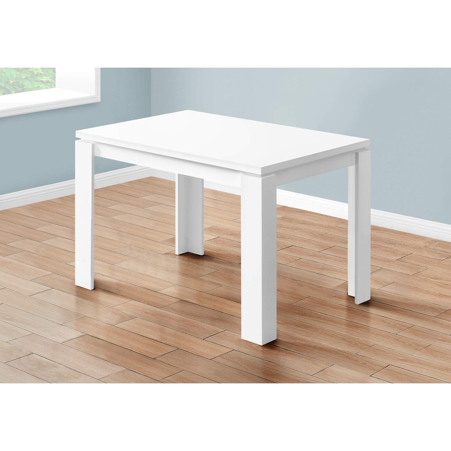 Monarch Specialties 32&quot;X 48&quot; / White Dining Table
