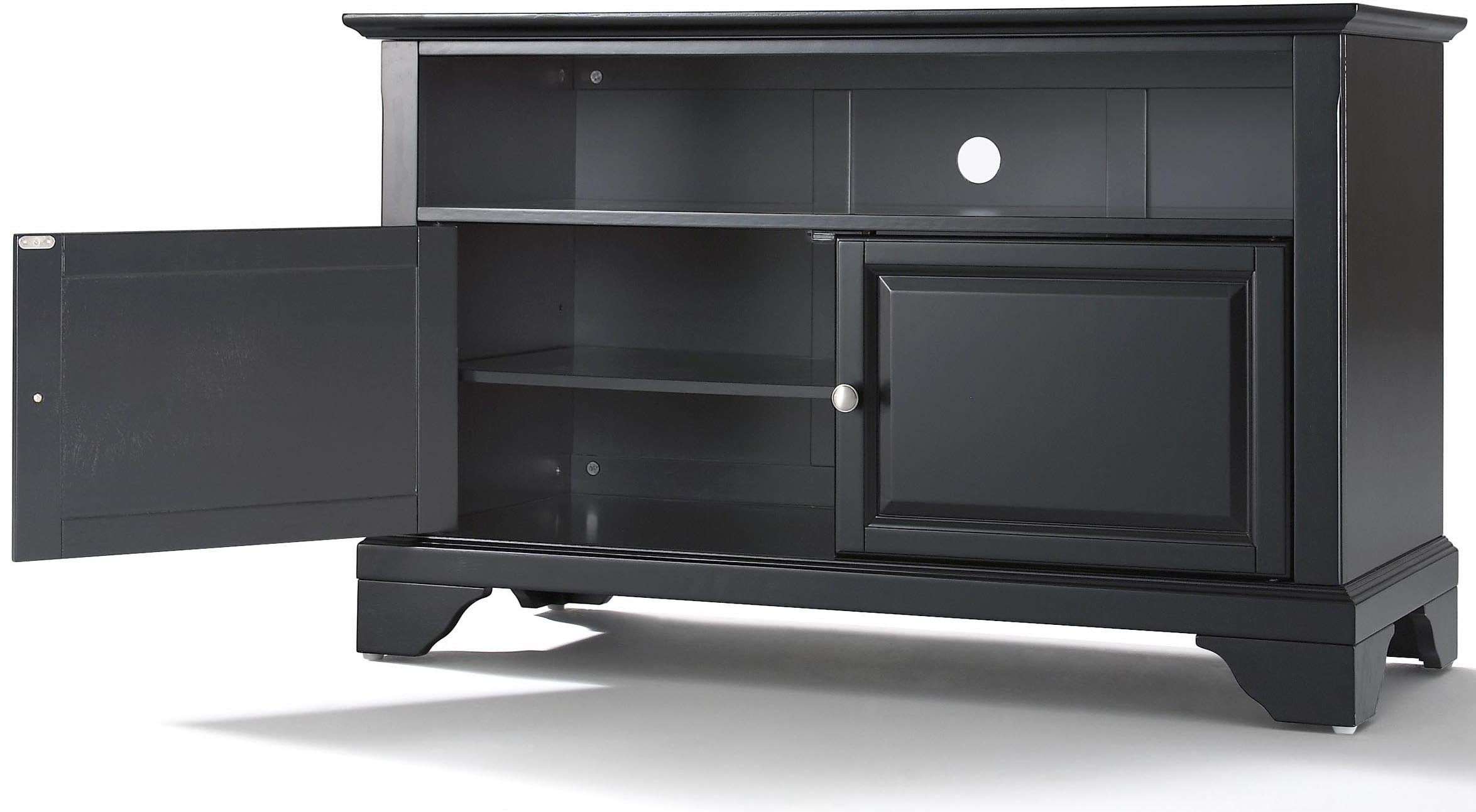 Crosley Furniture Lafayette 42-Inch Tv Stand - Black