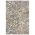 Rizzy Home Alora Decor Venice 3'11" X 5'6" Abstract Cream/Beige/Taupe Power-Loomed Area Rug