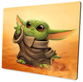 Baby Yoda Mouse Pad, Rectangular Non-Slip Rubber Mouse Pad, Used For Office Work And Home Gaming Mouse Pad, 9.5 X 7.9    X 0.1